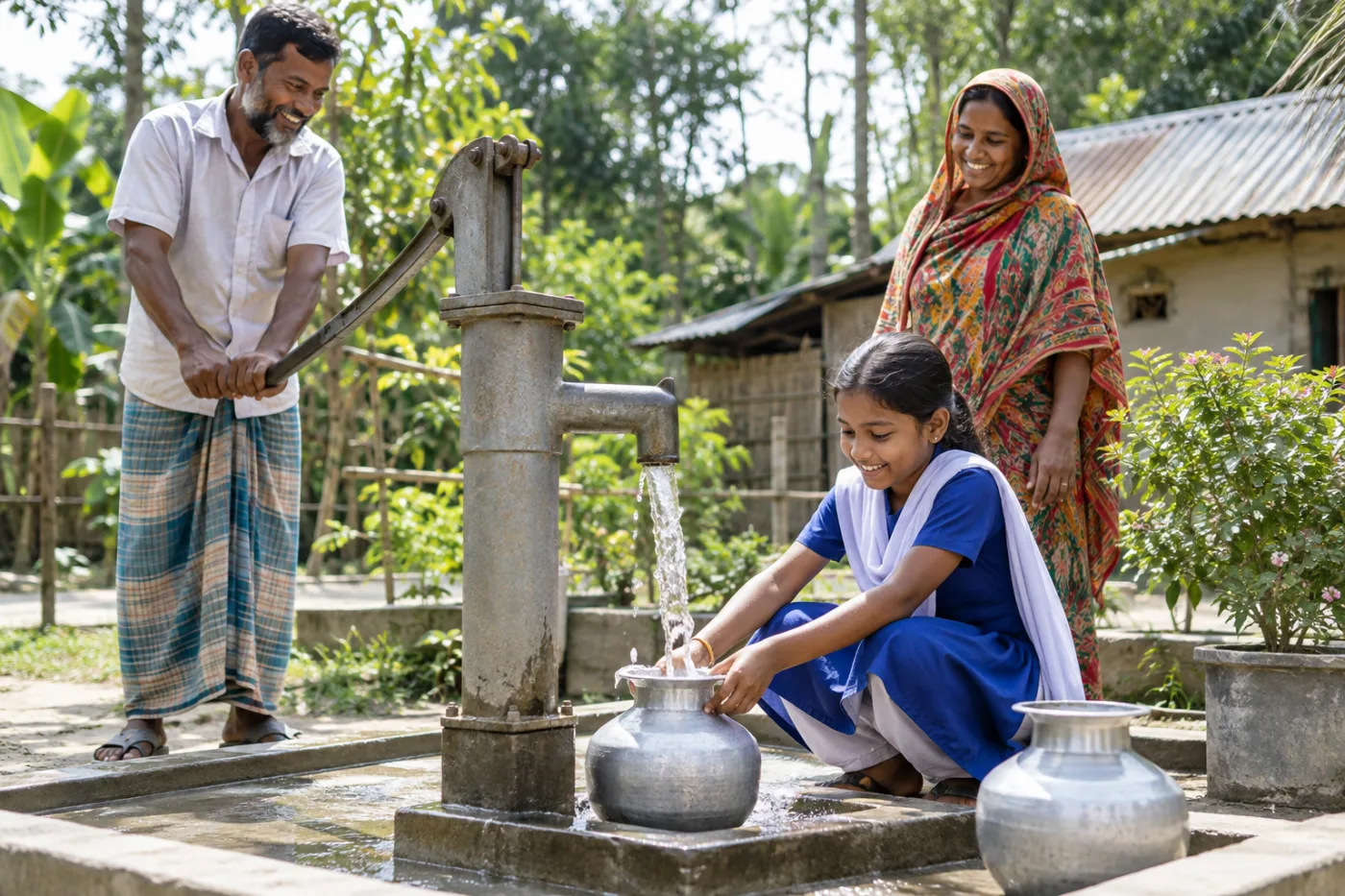 নিরাপদ পানি: একটি ছোট উদ্যোগের বড় প্রভাব